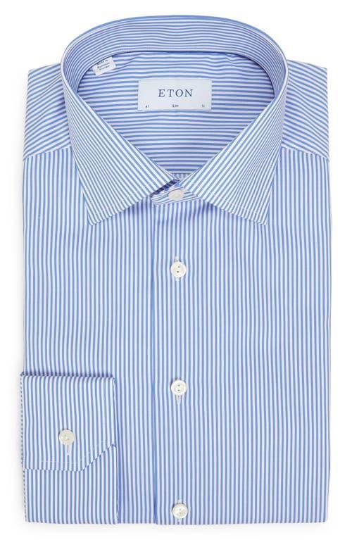 Eton Slim Fit Bengal Stripe Dress Shirt Product Image