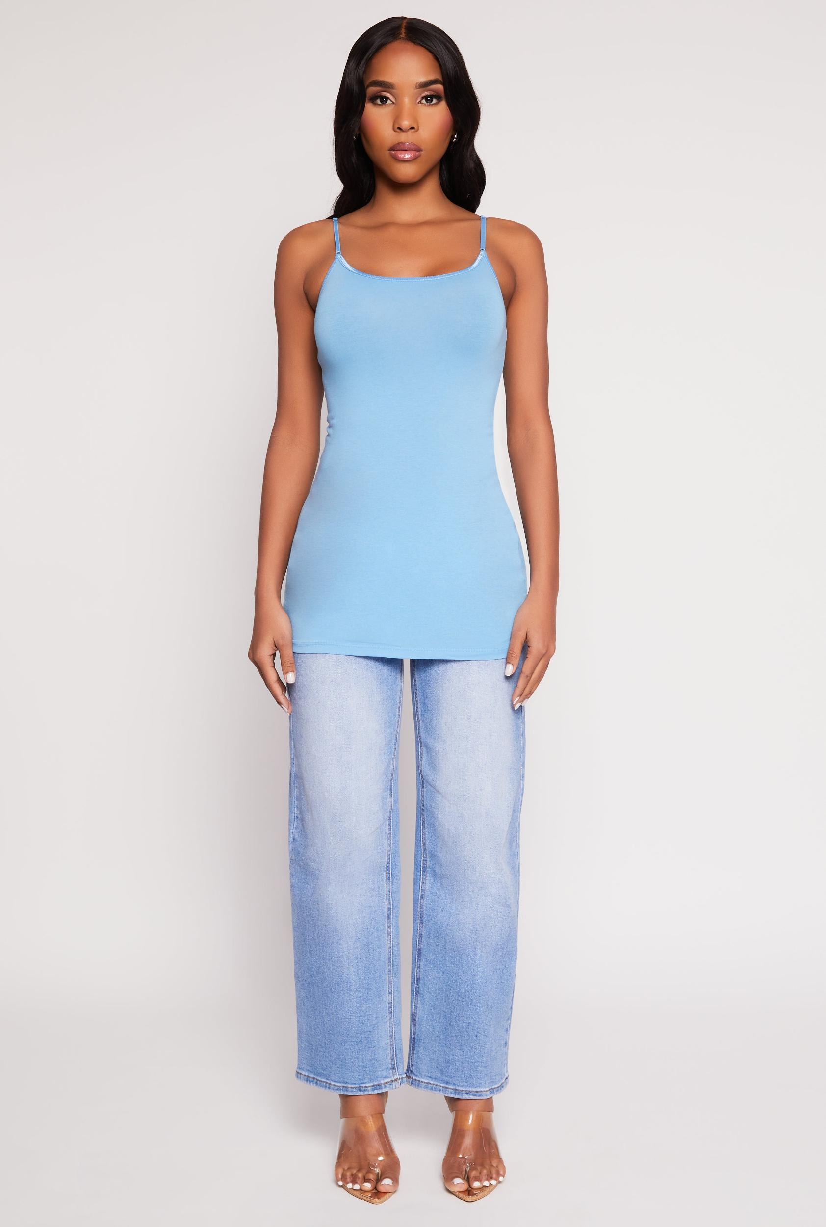Womens Scoop Neck Basic Cami Product Image