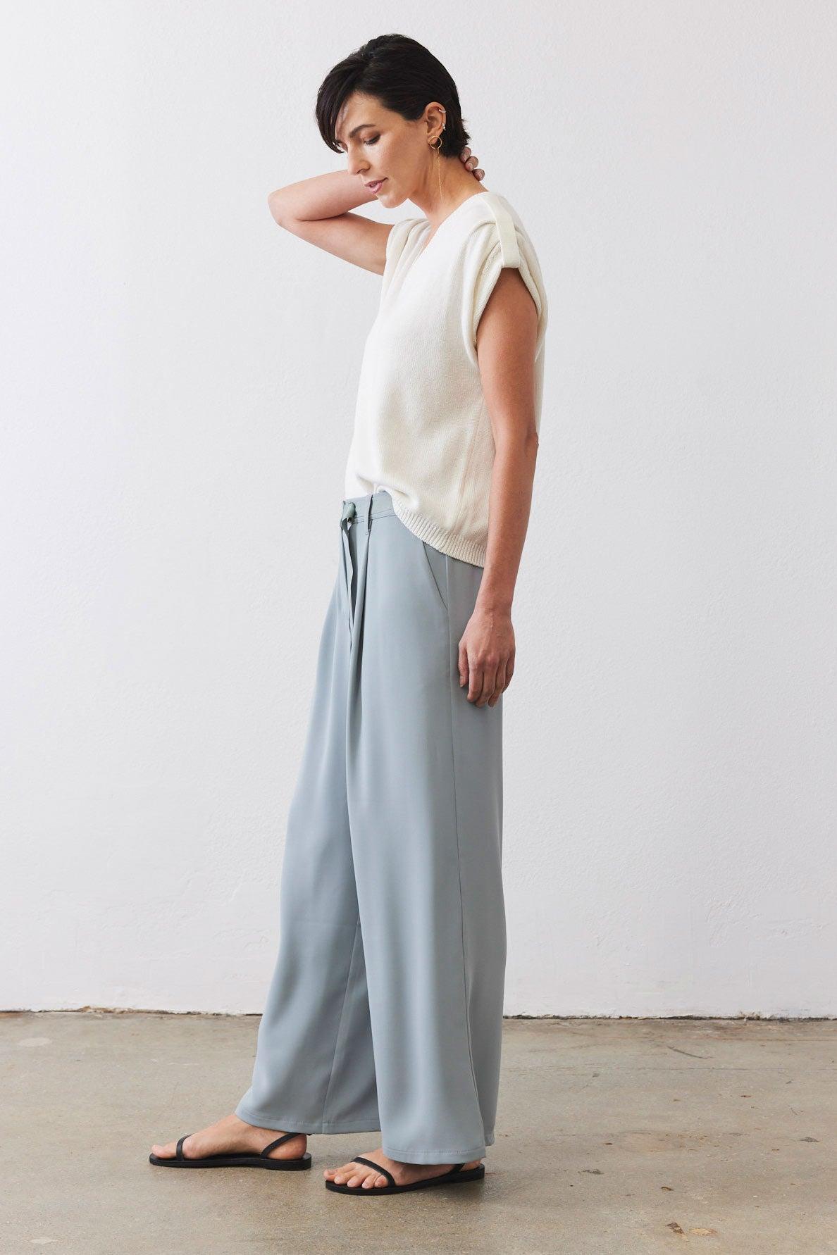 The Editor Wide Leg Trousers Product Image