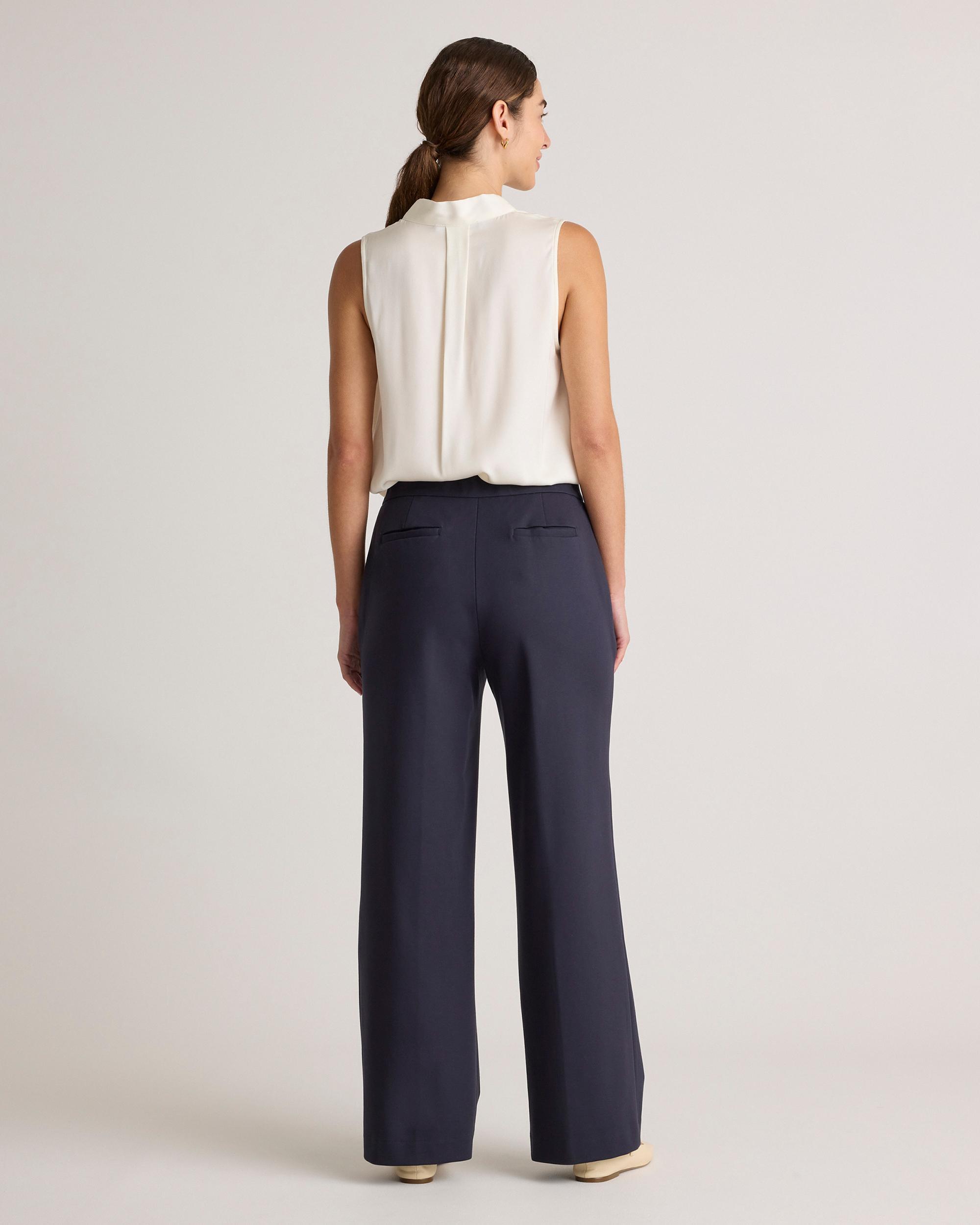 Quince | Women's Ultra-Stretch Ponte Trouser Rayon Product Image