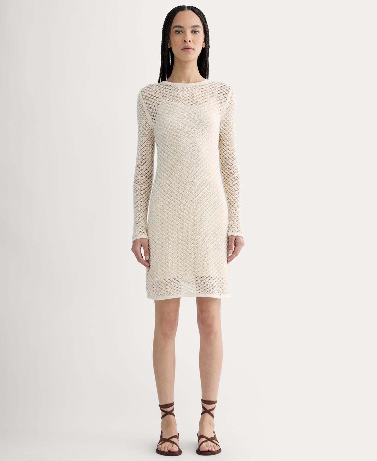 Womens Lace Knit Mini Dress by Everlane Product Image
