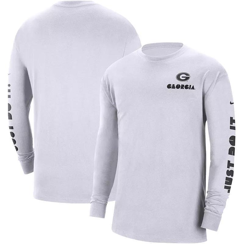 Men's Nike White Virginia Tech Hokies Heritage Max 90 Long Sleeve T-Shirt, Size: 2XL Product Image