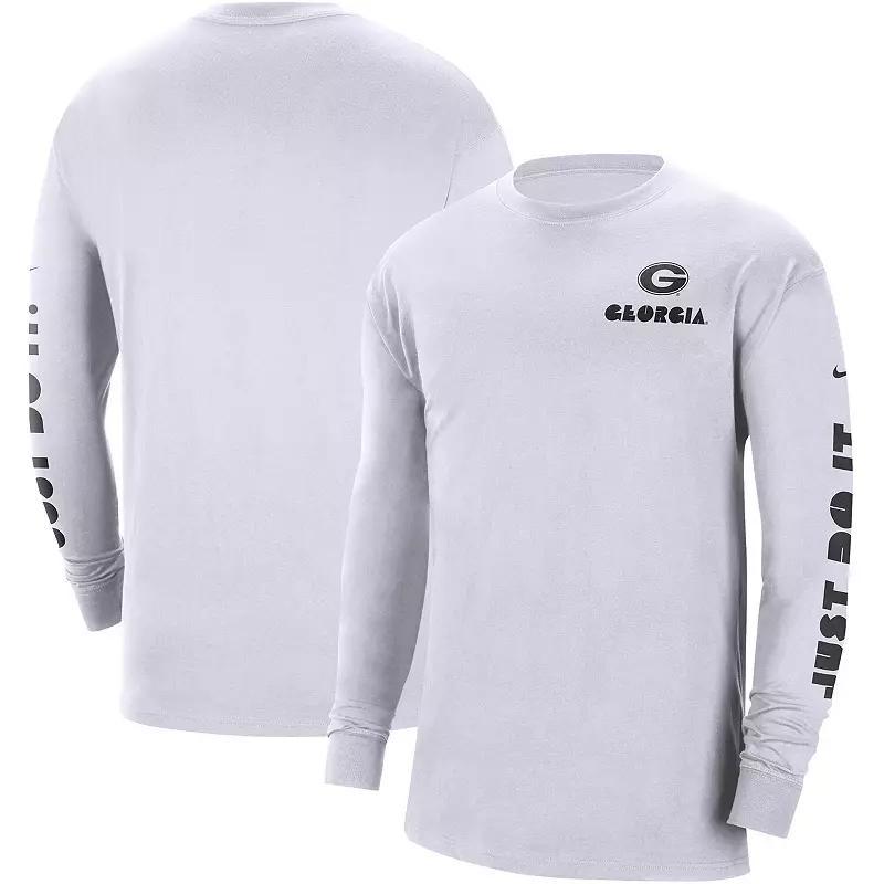 Men's Nike White Virginia Tech Hokies Heritage Max 90 Long Sleeve T-Shirt, Size: 2XL Product Image