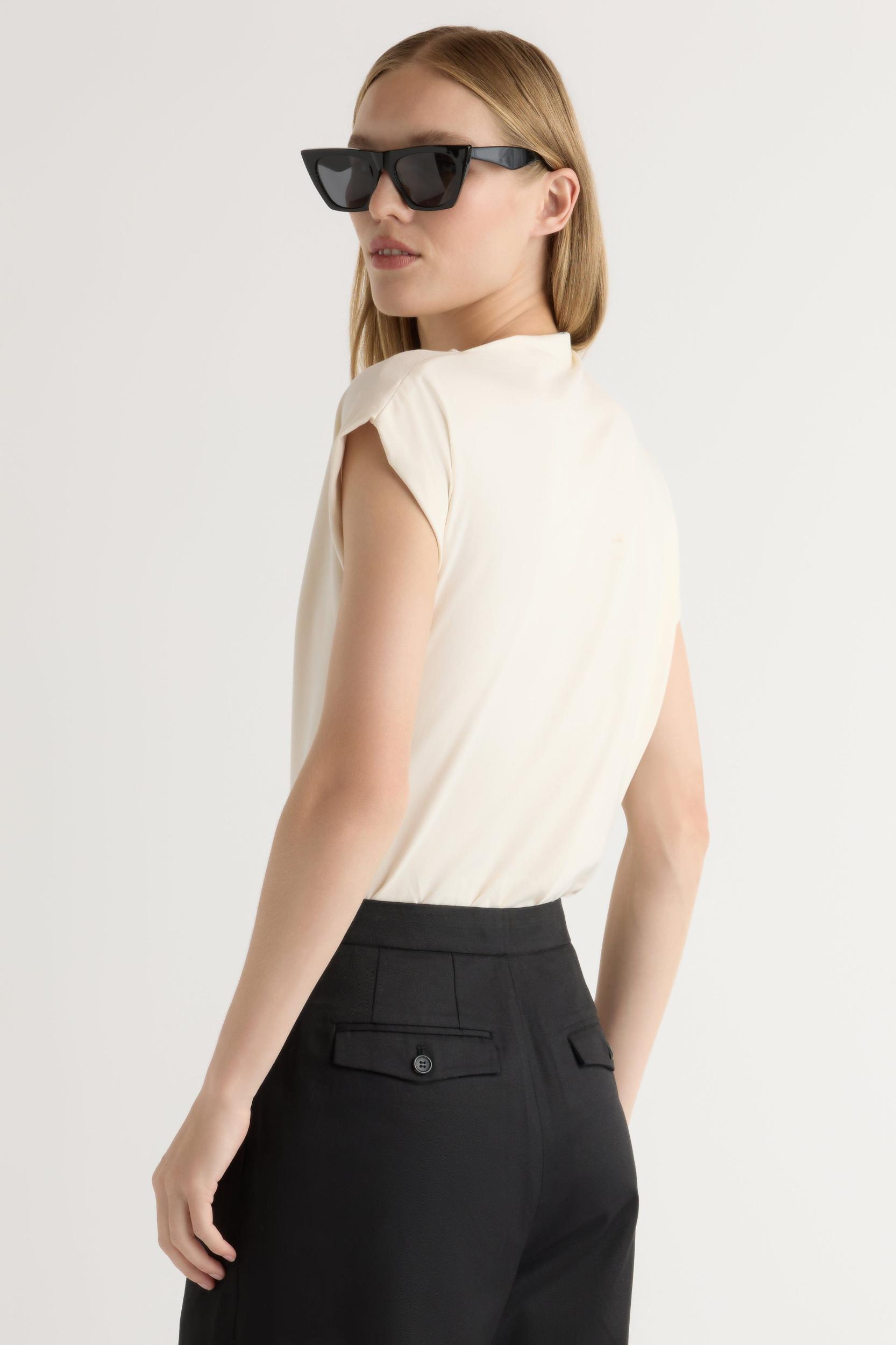 Kenny Asymmetric-Neck Tee Product Image