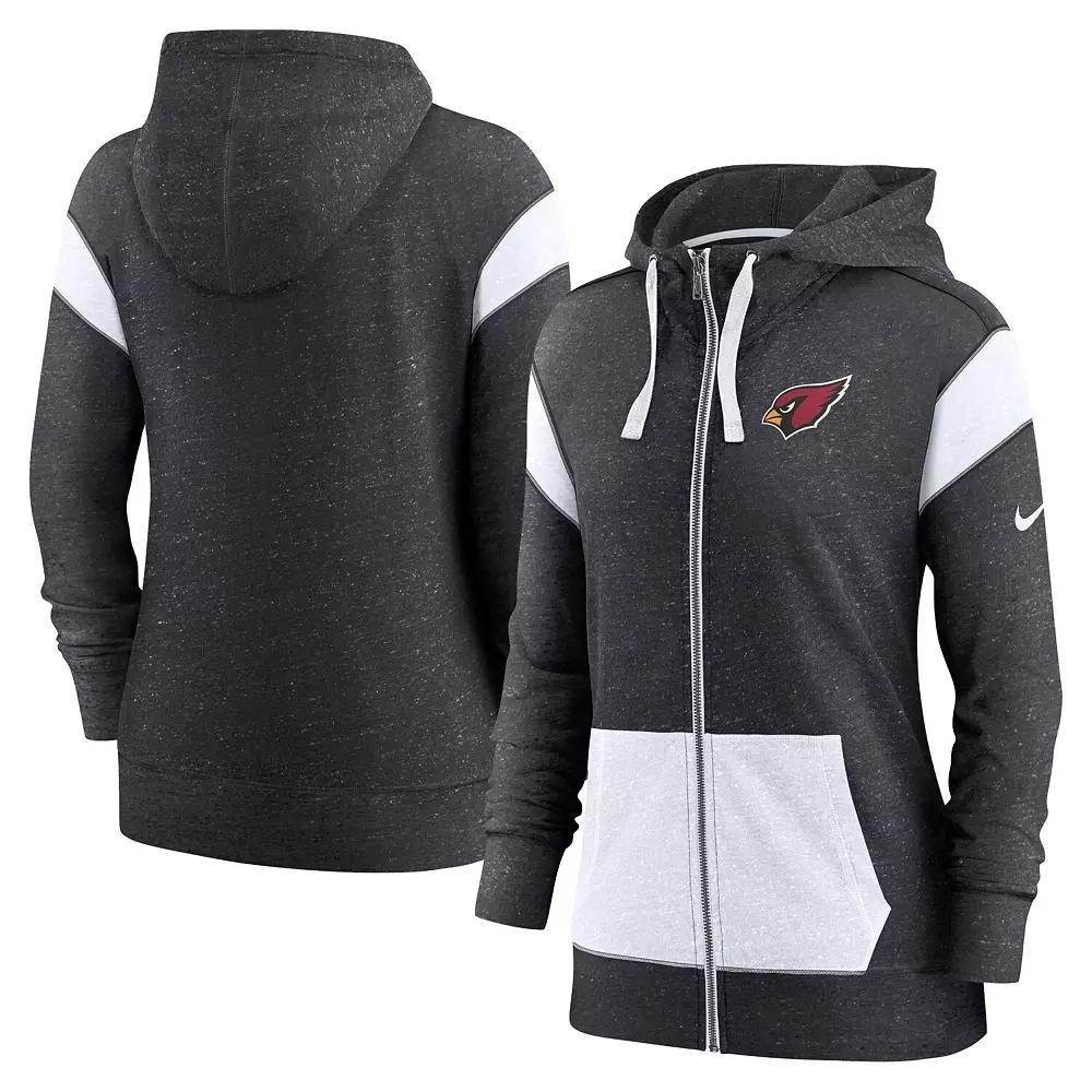Women's Nike Heathered Royal/Heathered White Indianapolis Colts Monaco Full-Zip Hoodie, Size: Small, Blue Product Image