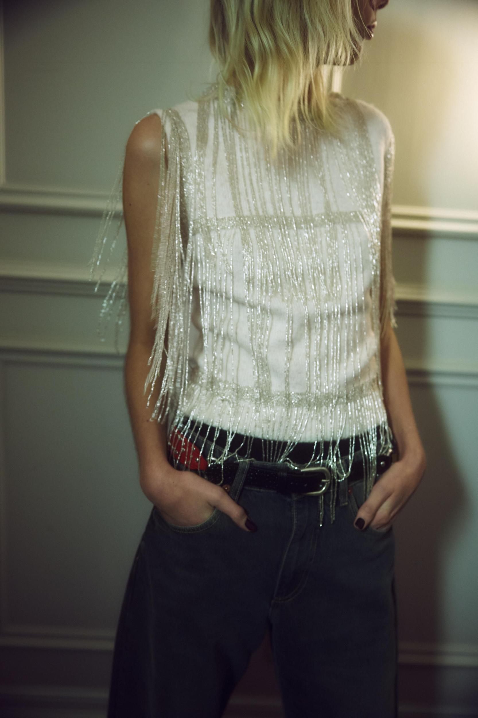 TRF MID WAIST BAGGY BALLOON JEANS Product Image