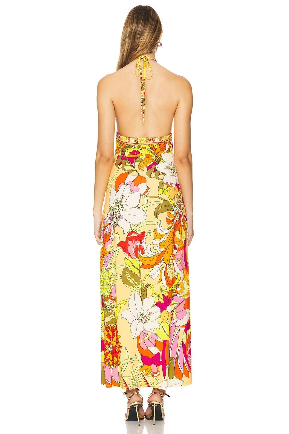 Long Halter Dress Camilla Product Image