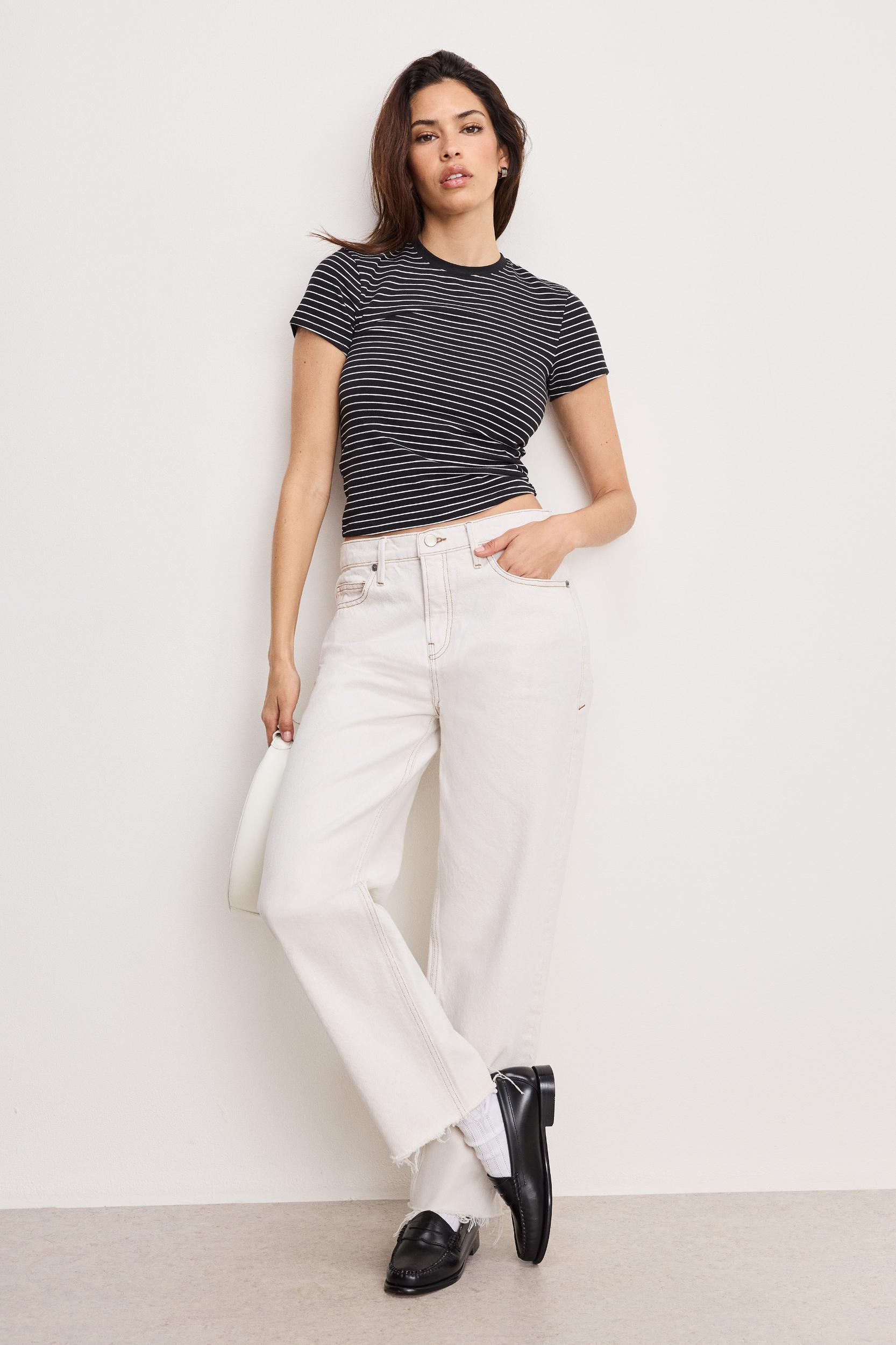 GOOD STANDARD STRAIGHT JEANS | PEARL001 Product Image