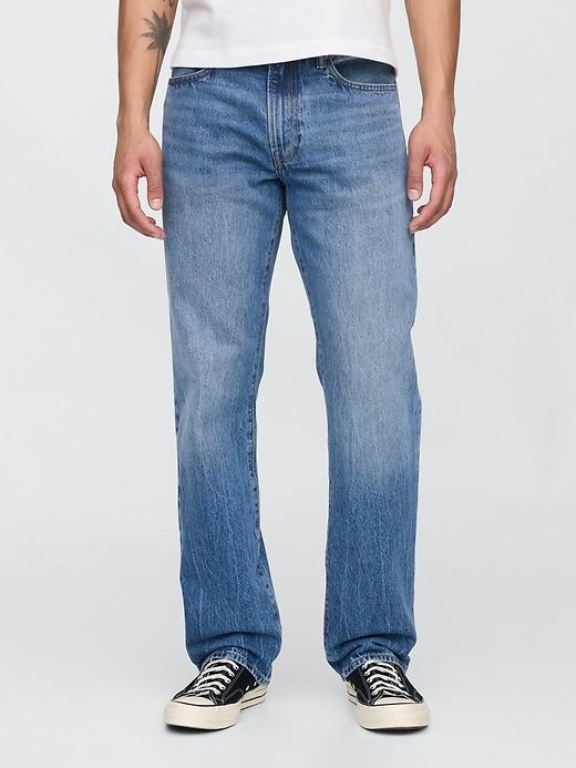 Relaxed Straight Jeans Product Image