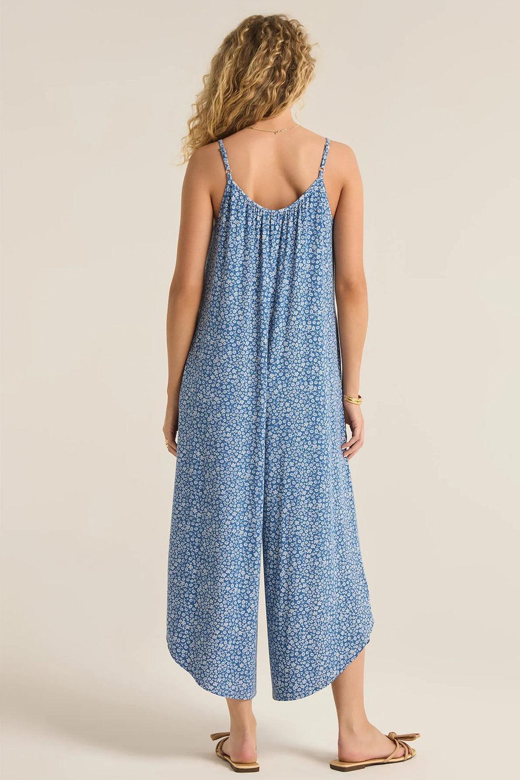 Flared Deval Ditsy Jumpsuit Product Image