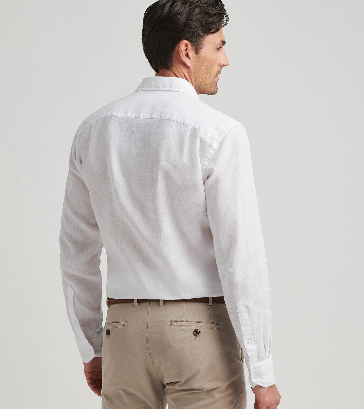 Astino Lino Délavé Sport Shirt Product Image