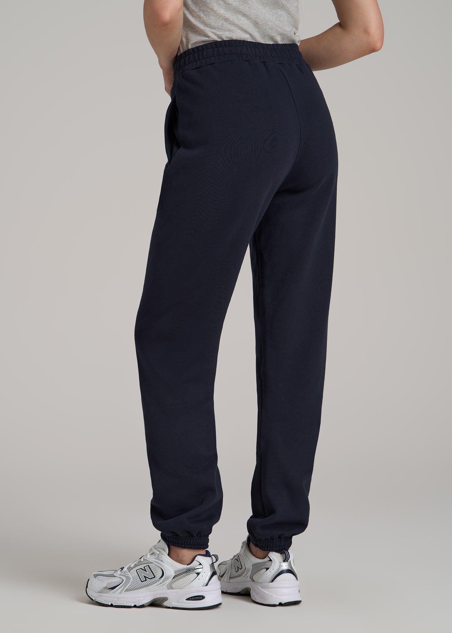 Wearever Fleece Relaxed Women's Tall Sweatpants in Evening Blue Product Image