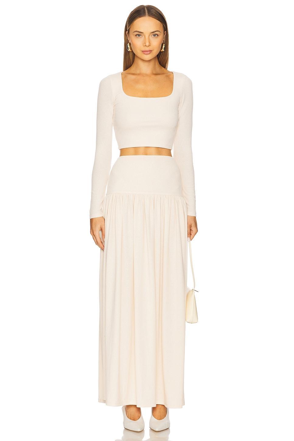 Cleo Cropped Knit Top Elodie Product Image
