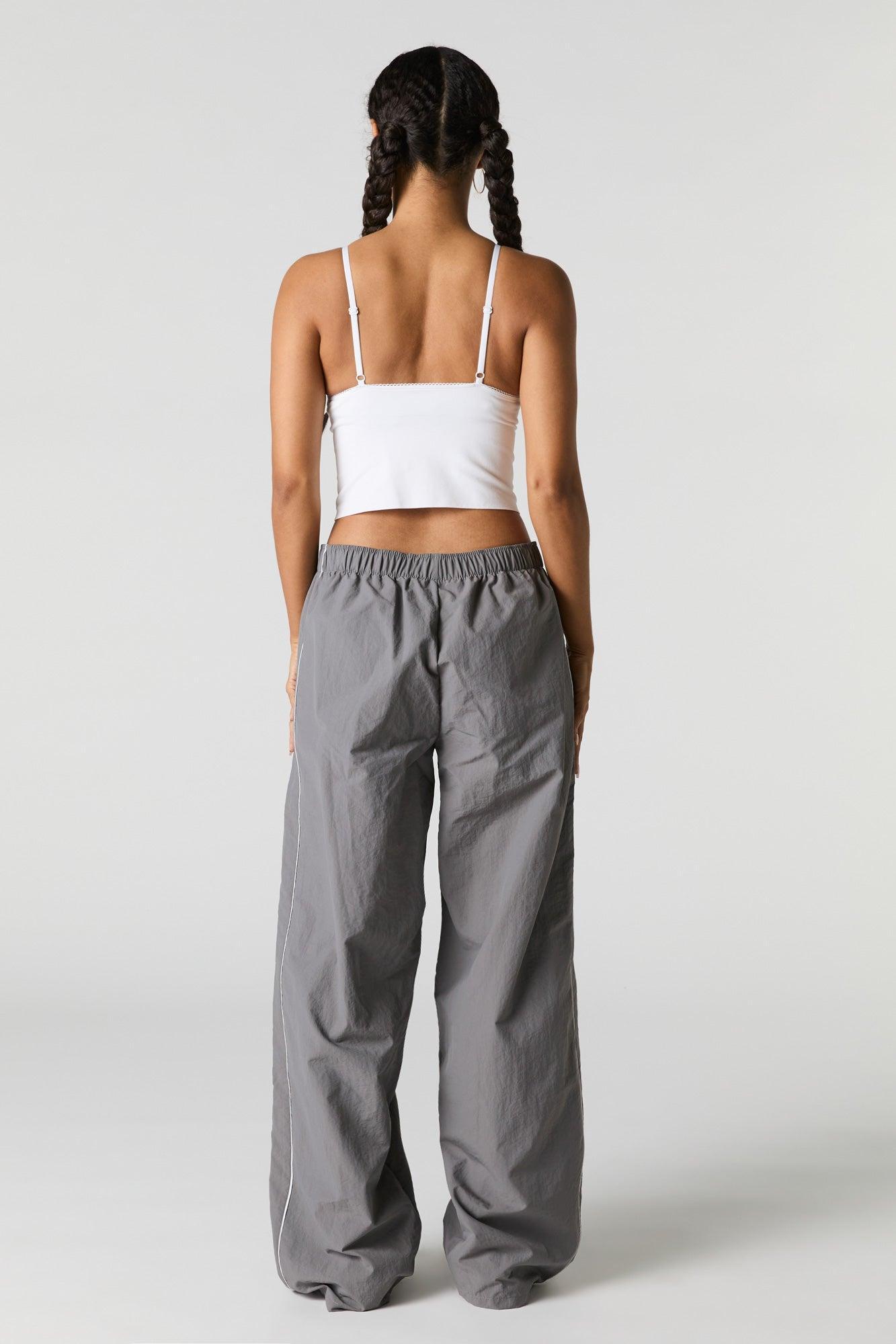 Nylon Wide Leg Pant Female Product Image