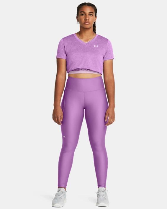 Women's Under Armour Tech High-Waisted Leggings, Size: XS Tall, Tech Blue Product Image
