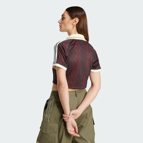 adidas Originals Retro Sports Cricket-inspired Cropped Jersey Product Image