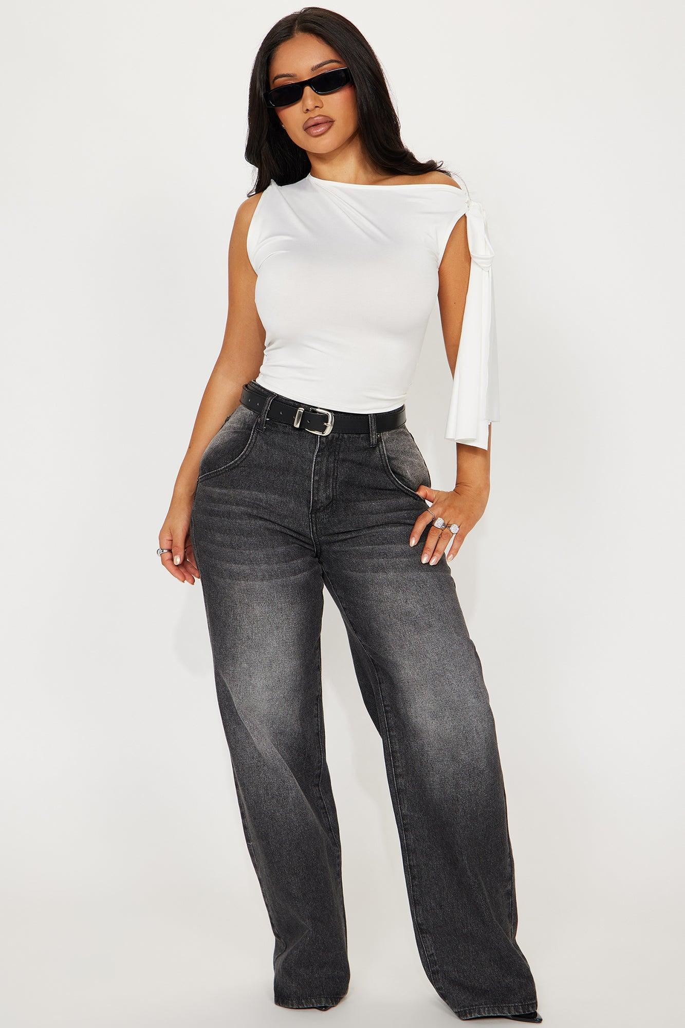 Kamari Off Shoulder Top - White Product Image