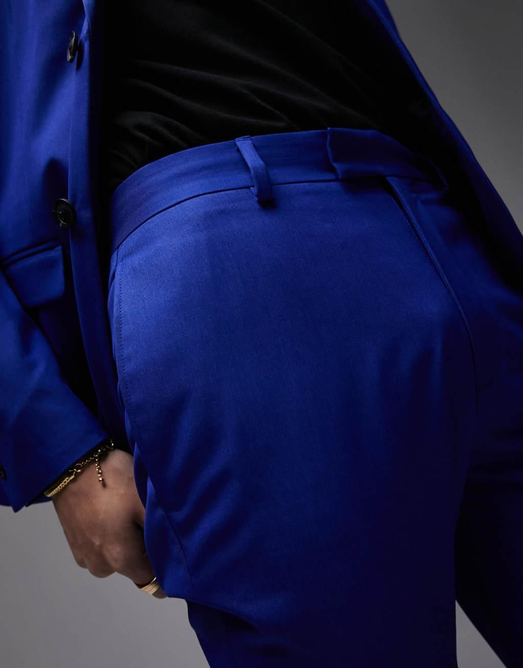 Topman Premium slim suit pants Product Image