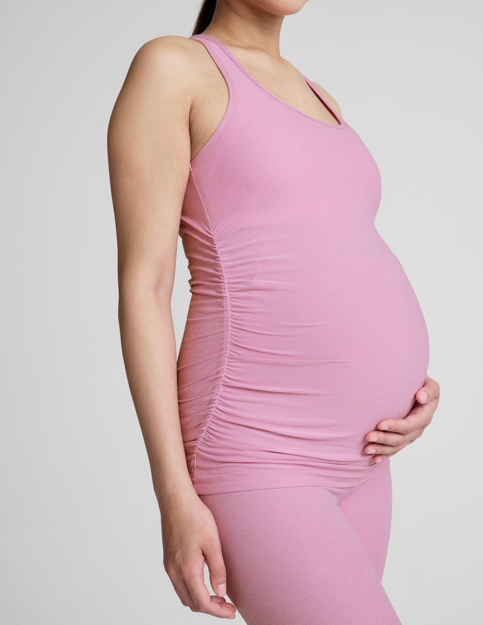 Featherweight Let It Grow Racerback Maternity Tank Product Image