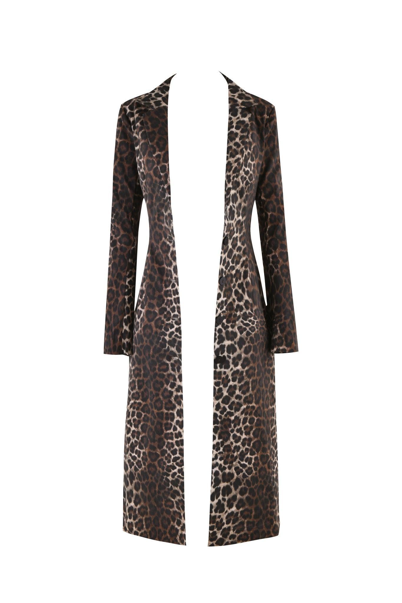 UMA COAT - NEUTRAL : LEOPARD Product Image