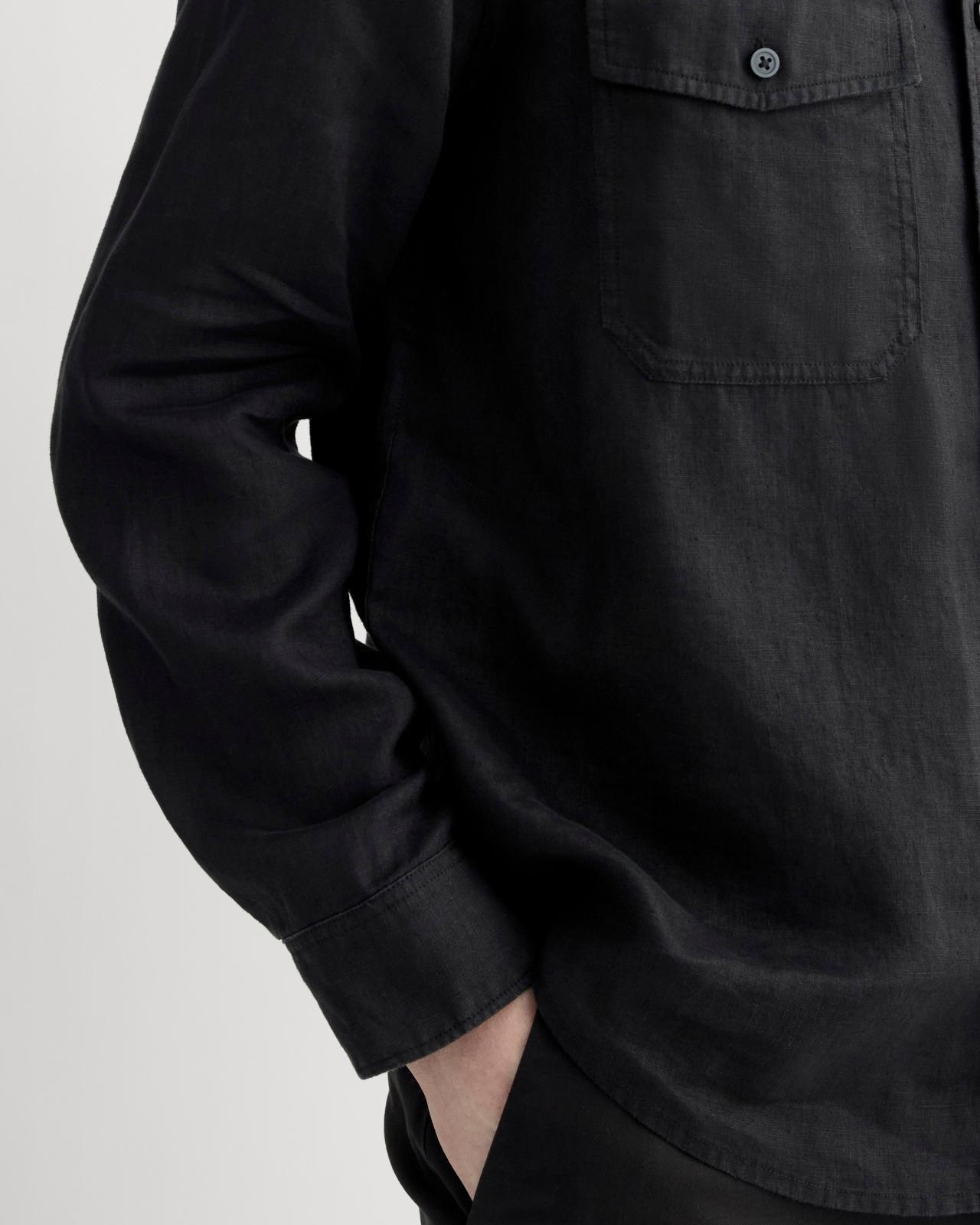 The Linen Utility Shirt Product Image
