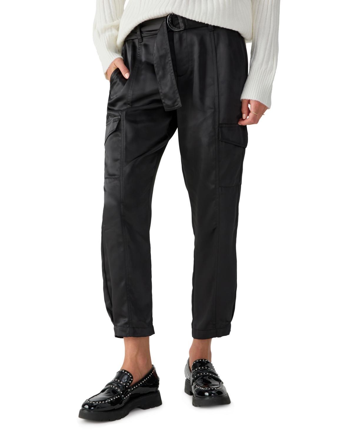 Sanctuary Classy Satin Cargo Pants Product Image