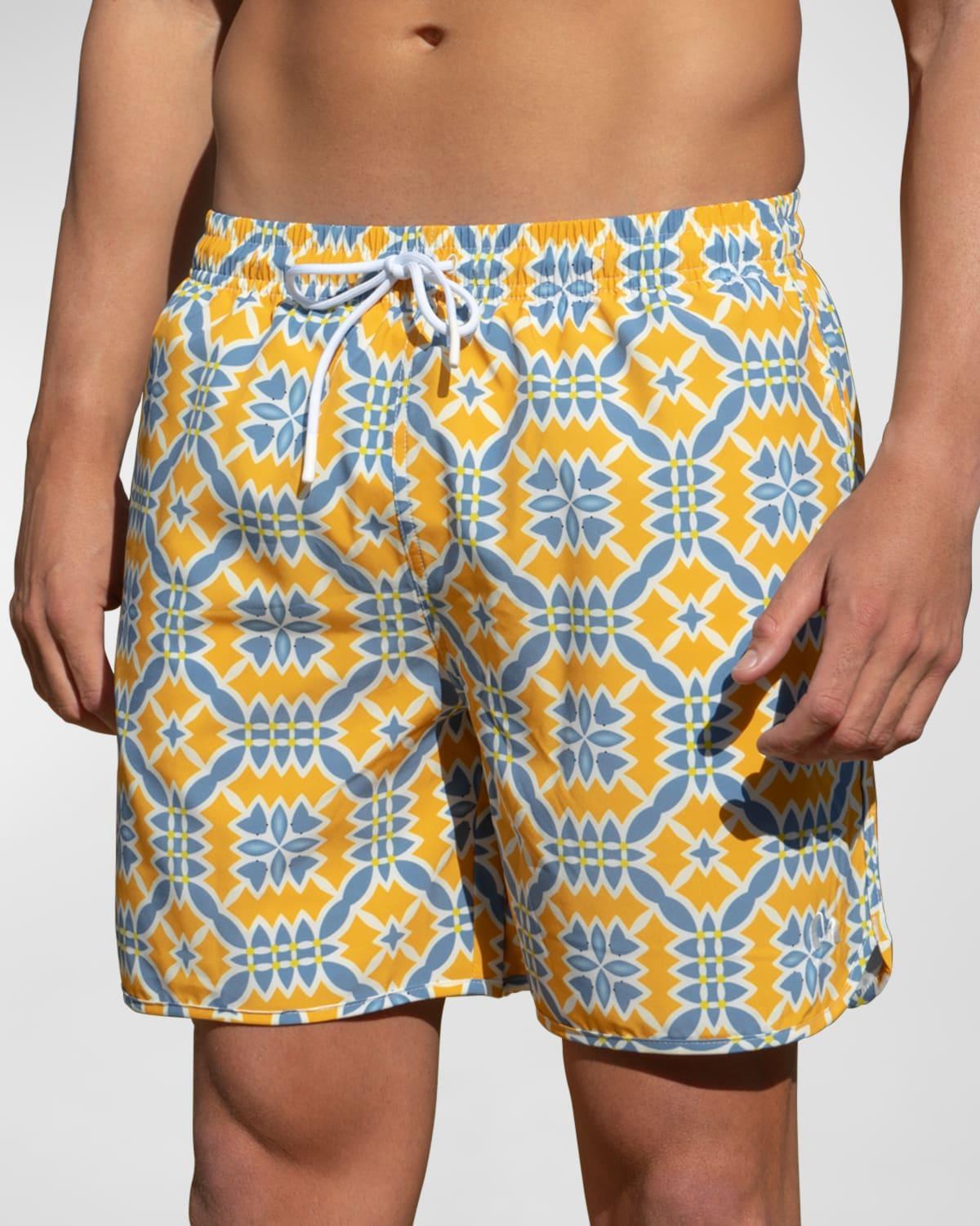 Men's Monsegur Printed Swim Shorts Product Image