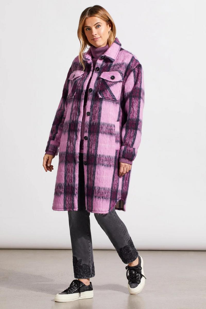 DROP SHOULDER SHACKET/COAT Product Image