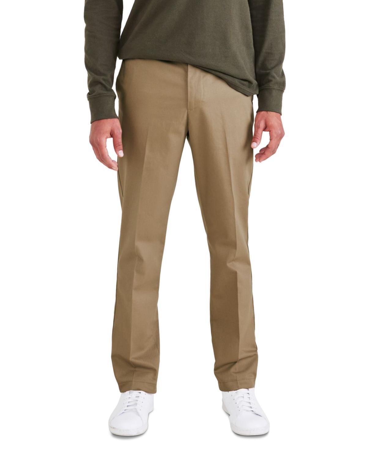 Men's Dockers® Signature Iron-Free Stain Defender Slim-Fit Khaki Pants, Size: 30 X 32, Beautiful Black Product Image
