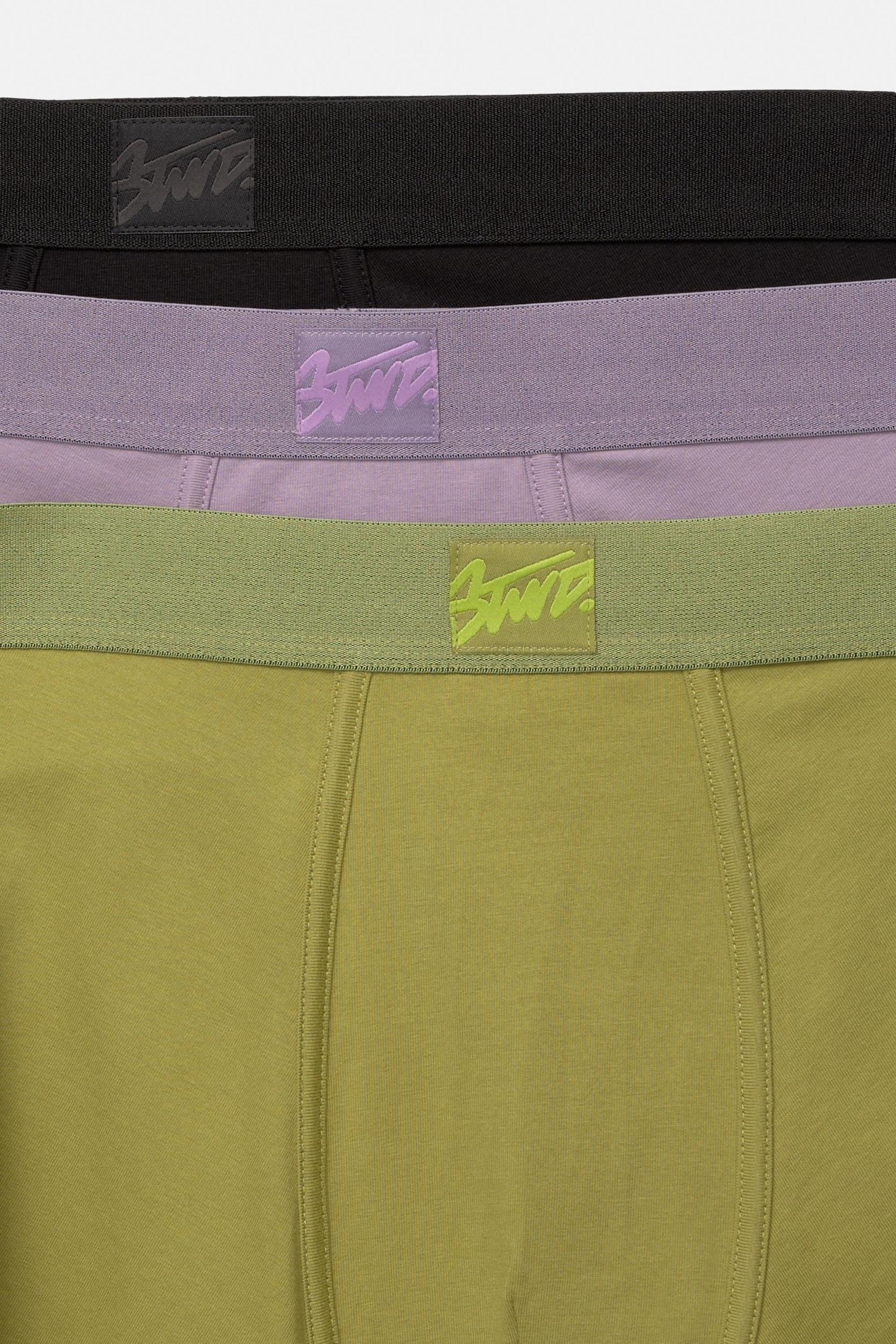 3-pack of black STWD boxers Product Image