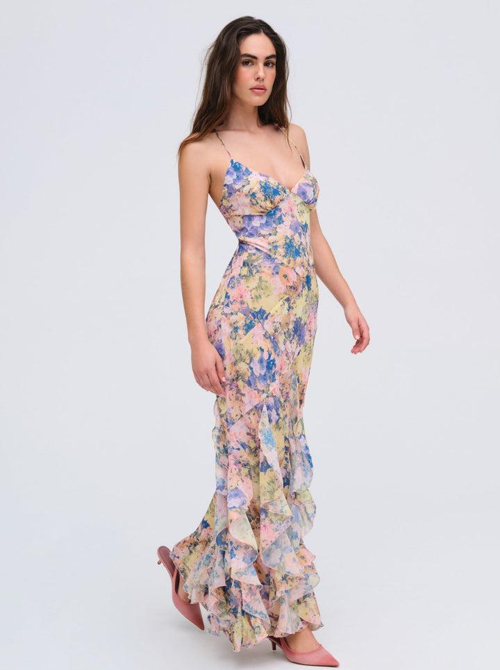 Elea Maxi Dress — Multi Product Image