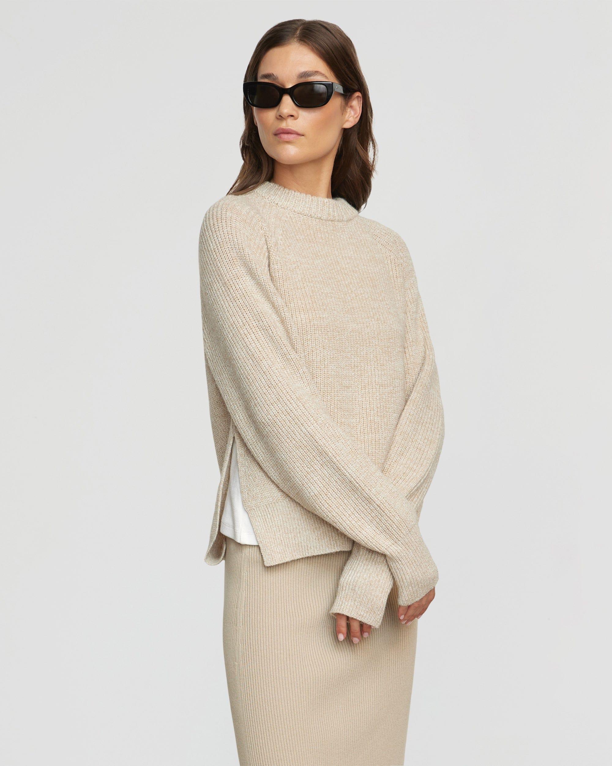 Faustine Cotton Ribbed Skirt Product Image