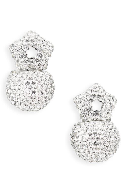 Star Flower Hinge Earrings Product Image
