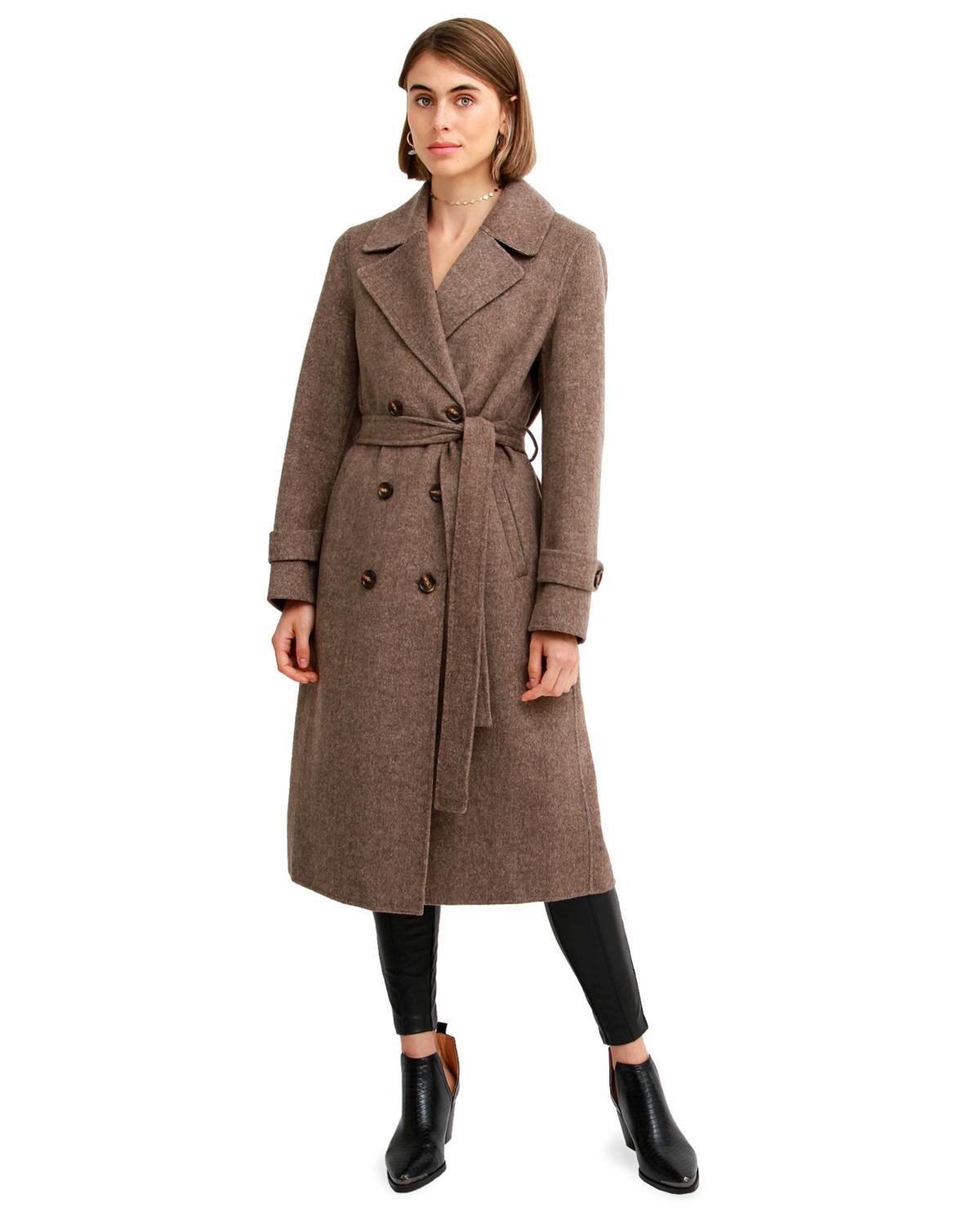 Belle & Bloom Womens Front Runner Belted Coat Product Image