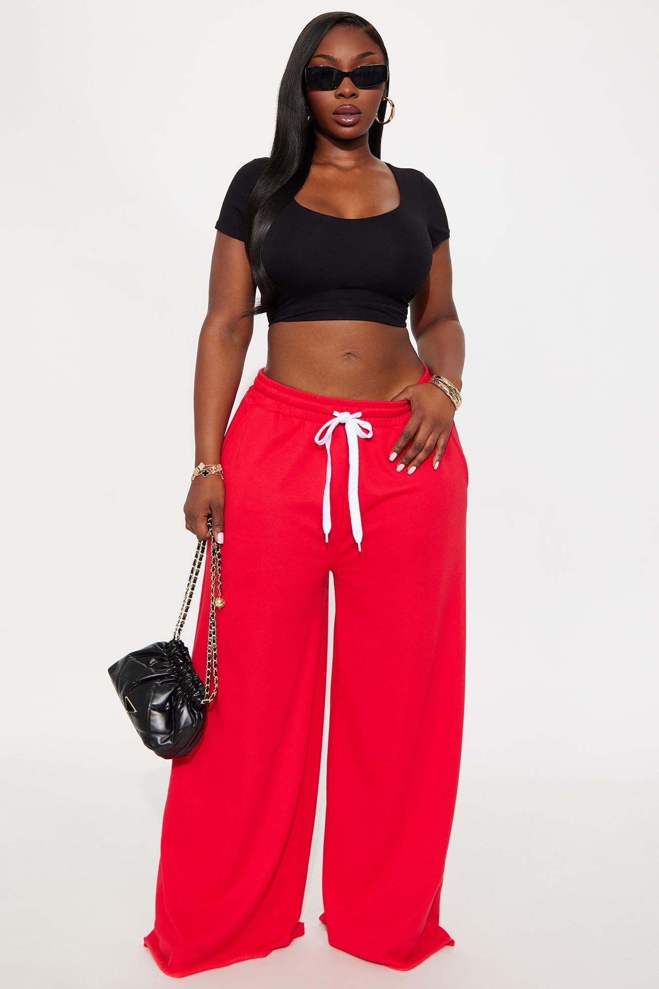 My Turn Again Lounge Pant - Red Product Image