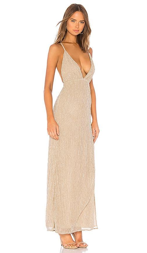 Hailee High Slit Maxi Dress Product Image