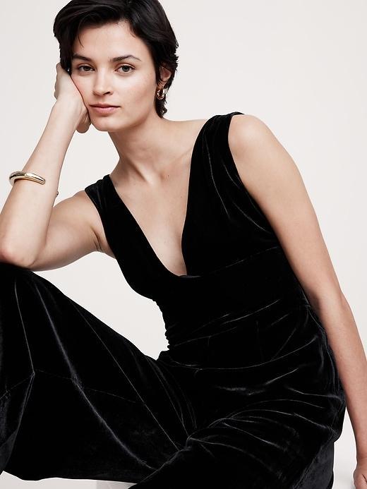 Velvet Jumpsuit Product Image