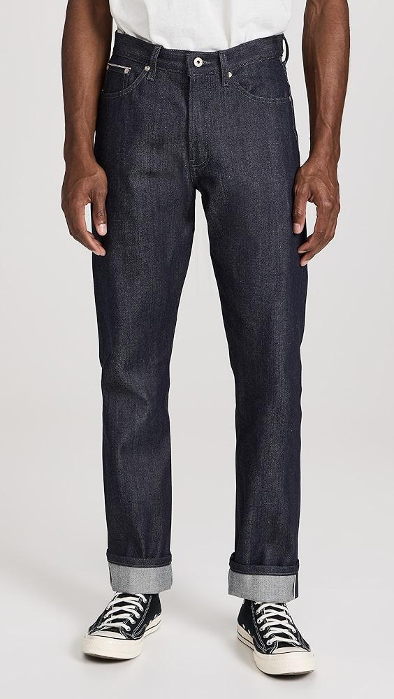 Naked & Famous True Guy Indigo Selvedge Jeans | Shopbop Product Image