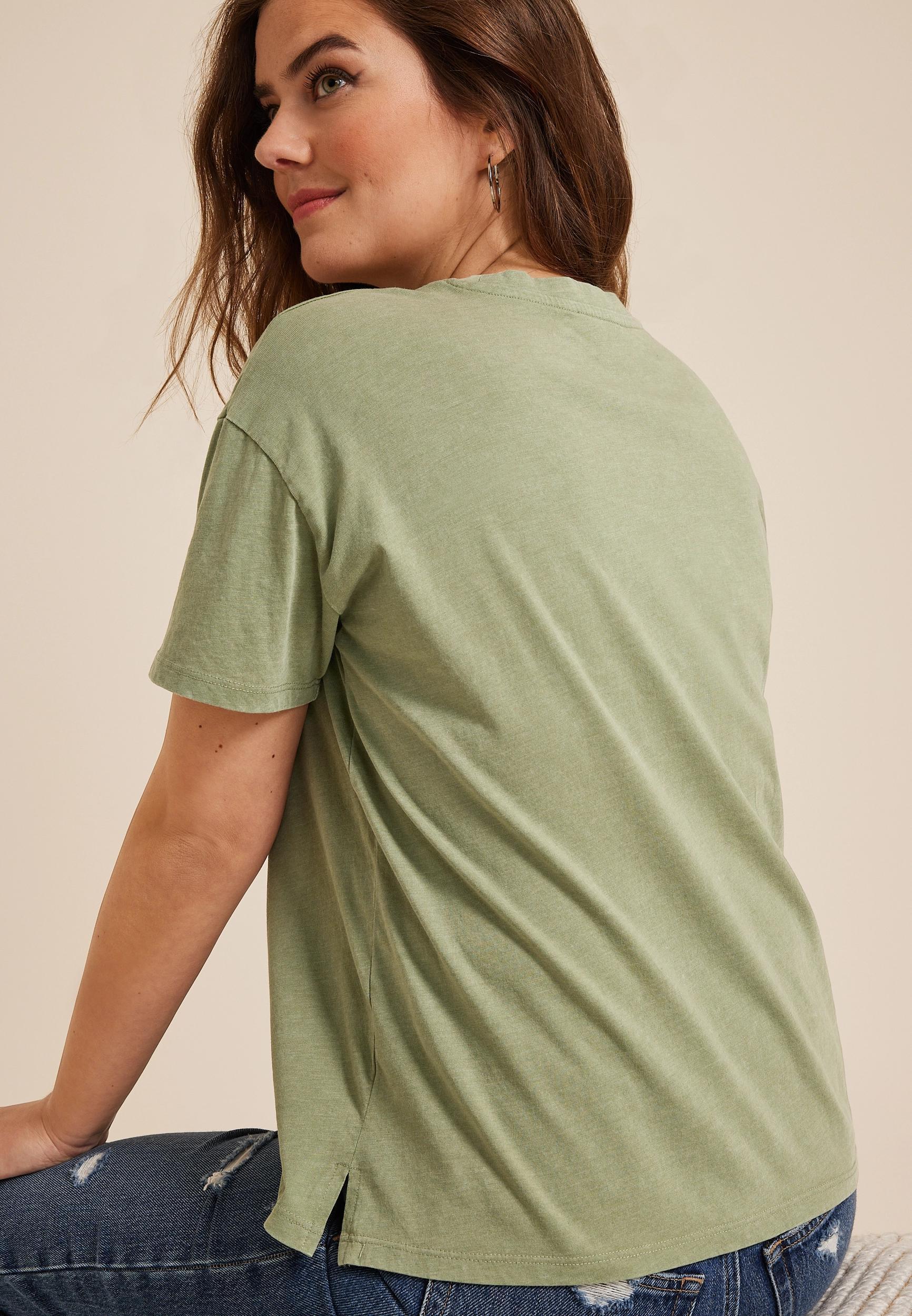 Let Nature Nurture Your Soul Relaxed Fit Graphic Tee Product Image