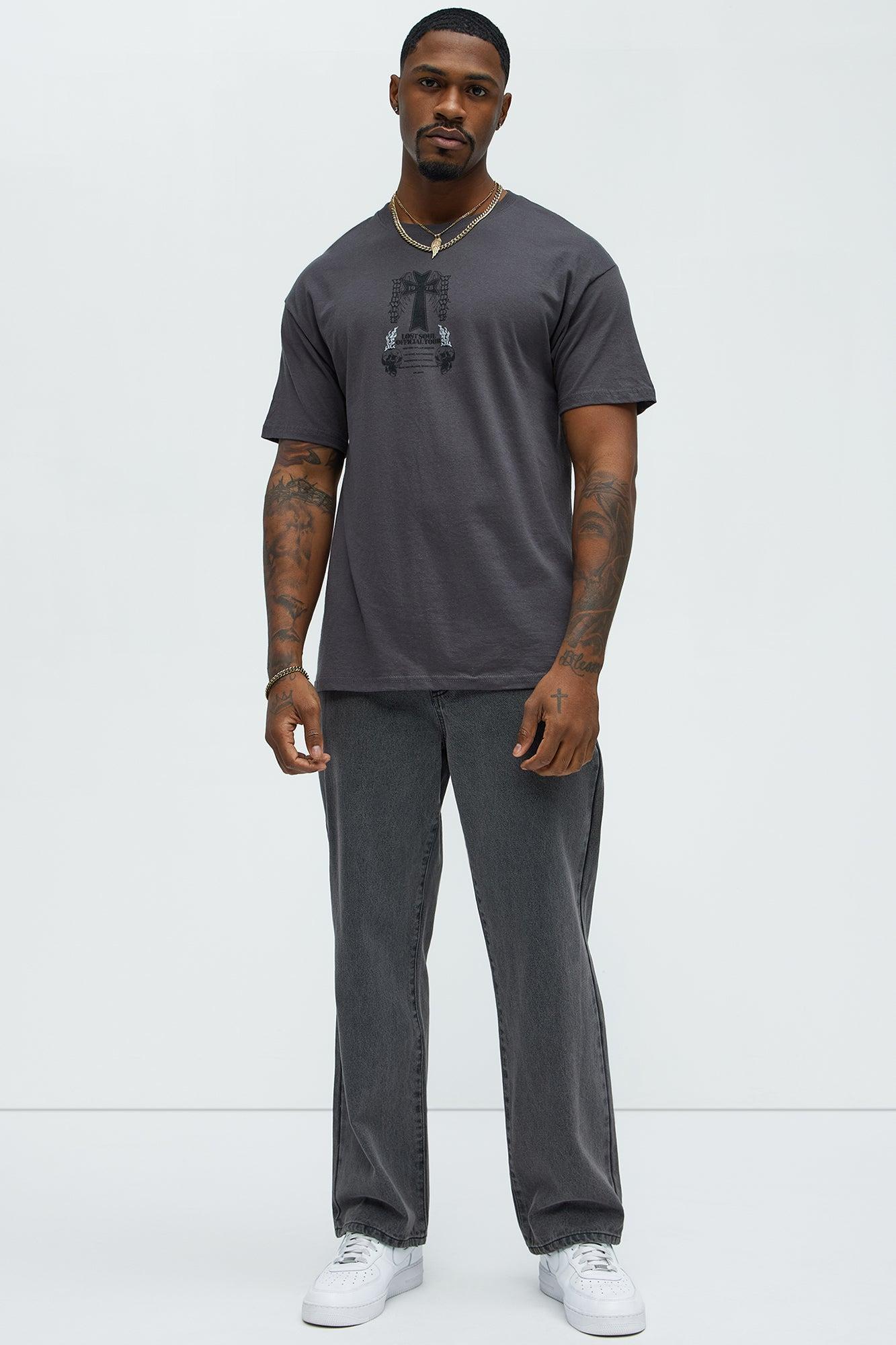 Worldwide Lost Soul Short Sleeve Tee - Charcoal Product Image