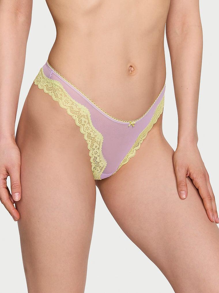 Tease Lace-Trim Unlined Demi Bra Product Image