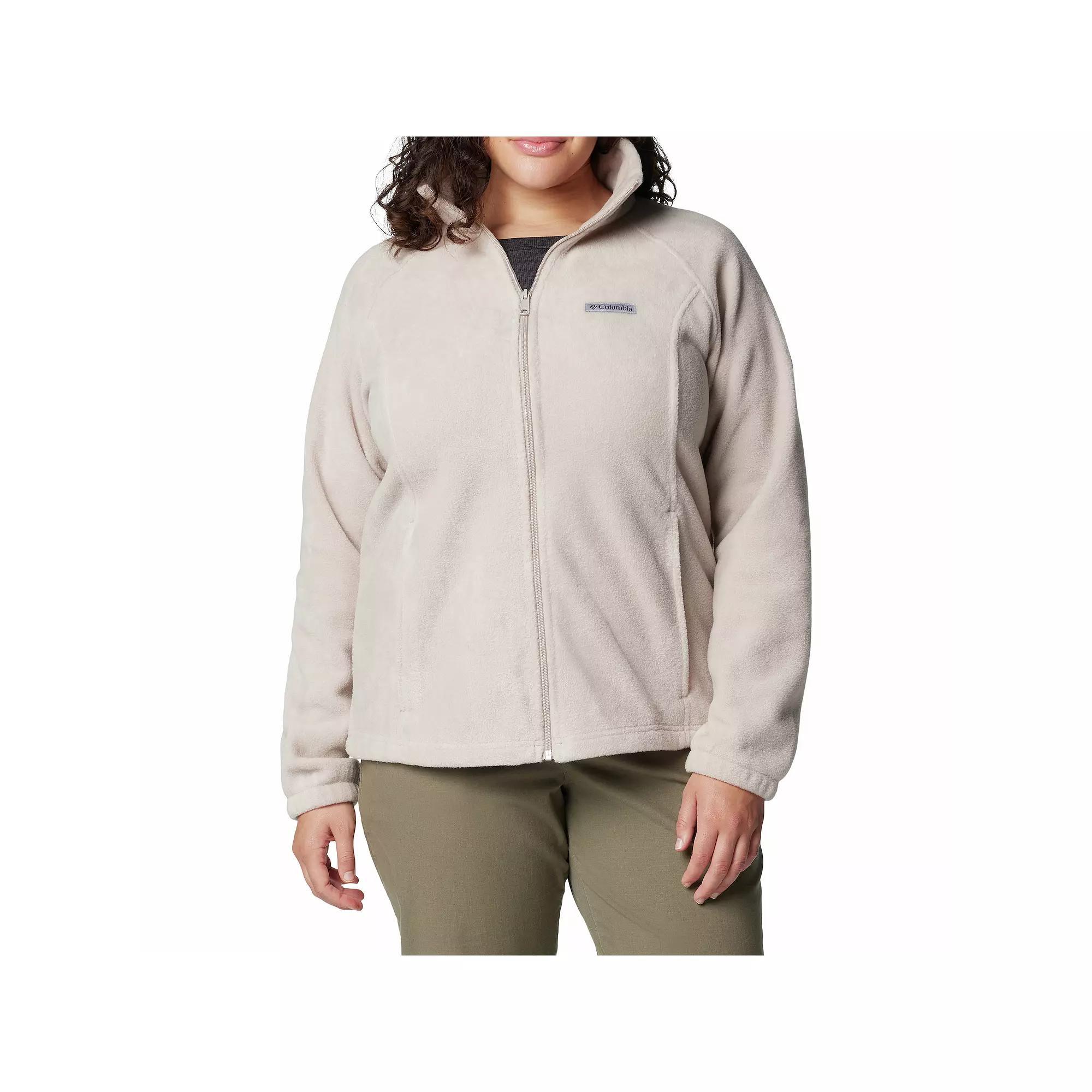 Plus Size Columbia Benton Springs Full-Zip Fleece Jacket, Women's, Size: 1XL, Alpenglow Product Image