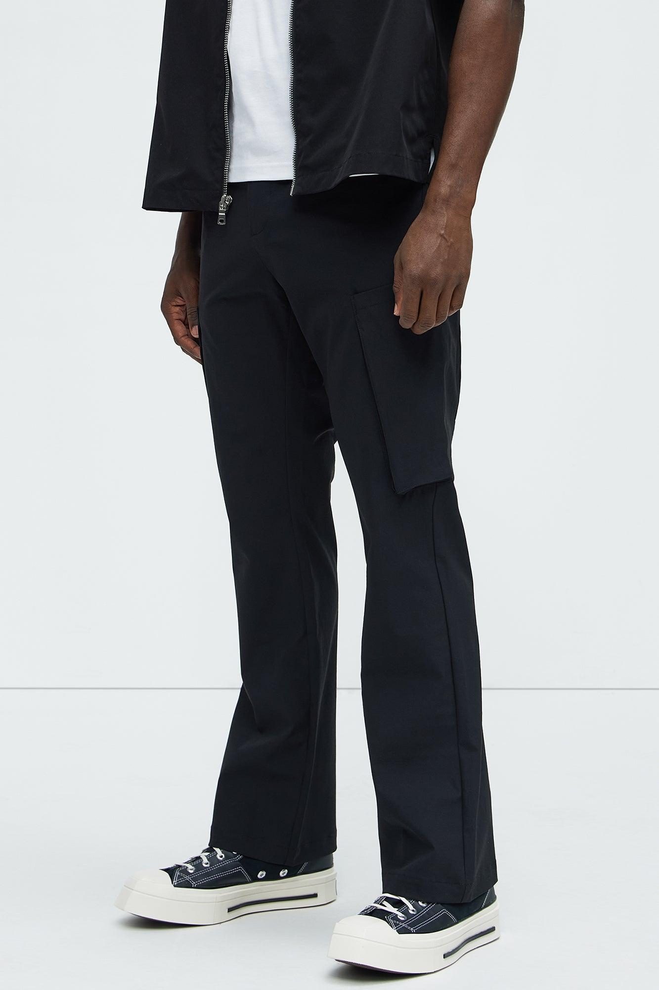 Easy Tech Slim Flare Pants - Black Product Image