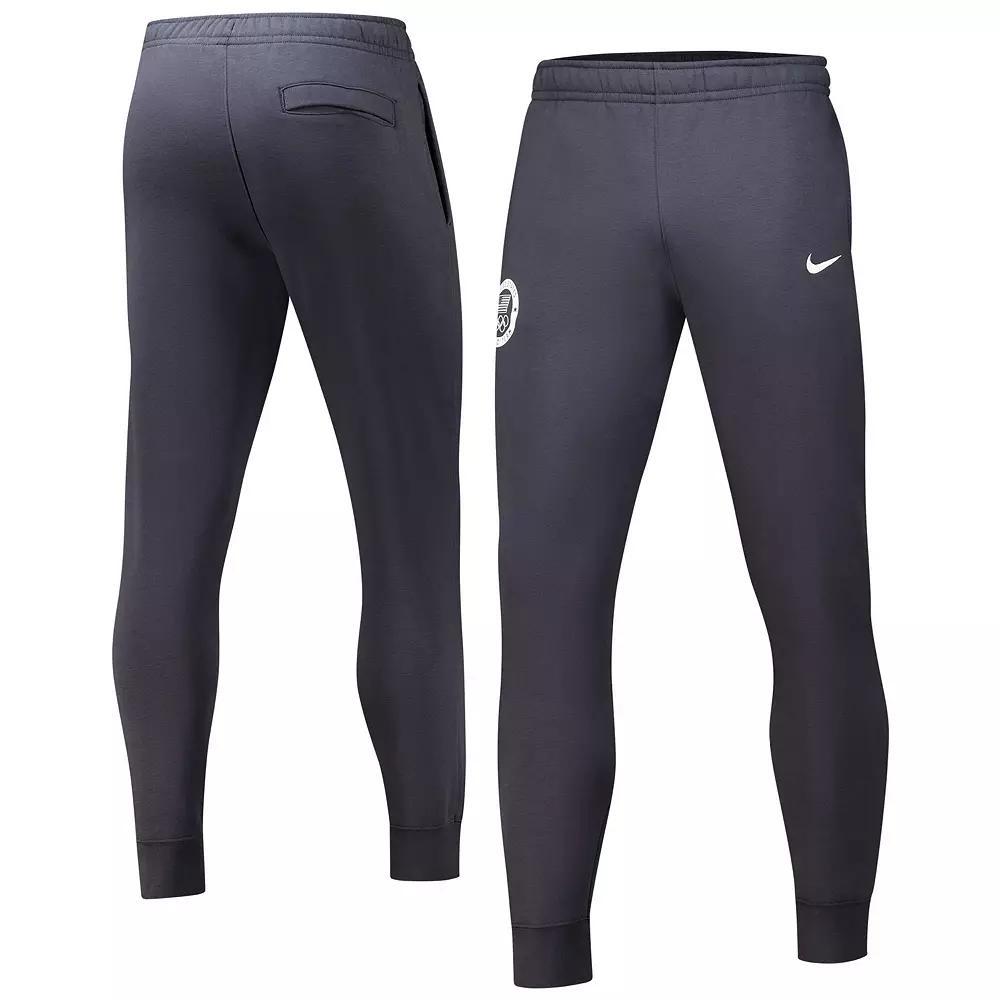 Men's Nike Anthracite Team USA Club Fleece Pants, Size: Large, Usa Grey Product Image