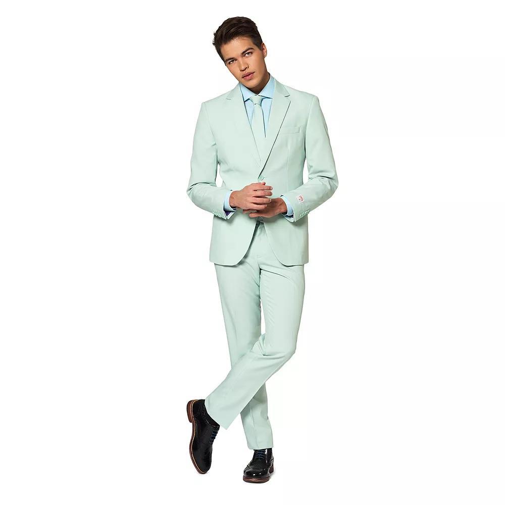 Mens OppoSuits Slim-Fit Solid Suit & Tie Set Product Image
