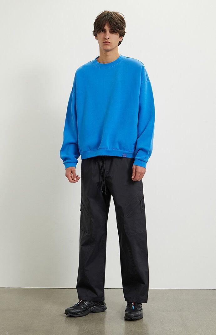A.R.C. Men's Active Black Nylon Baggy Cargo Pants Product Image