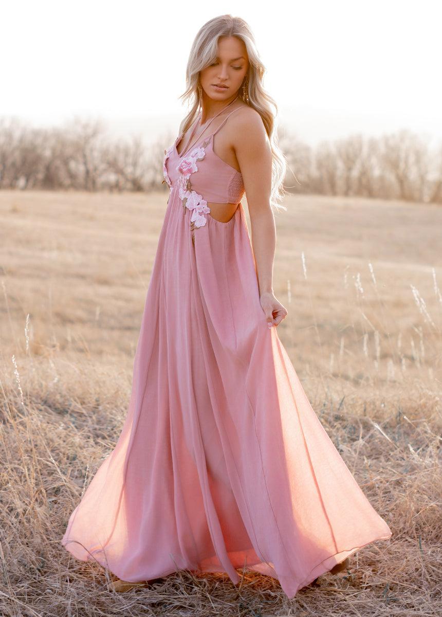 Mari Dress in Blush Female Product Image