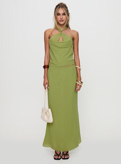 Eleganza Top Green Product Image