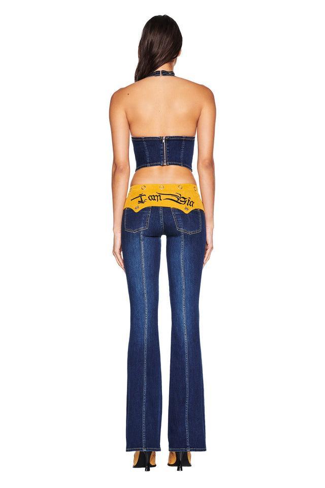 TOMMIE CORSET - DARK WASH Product Image