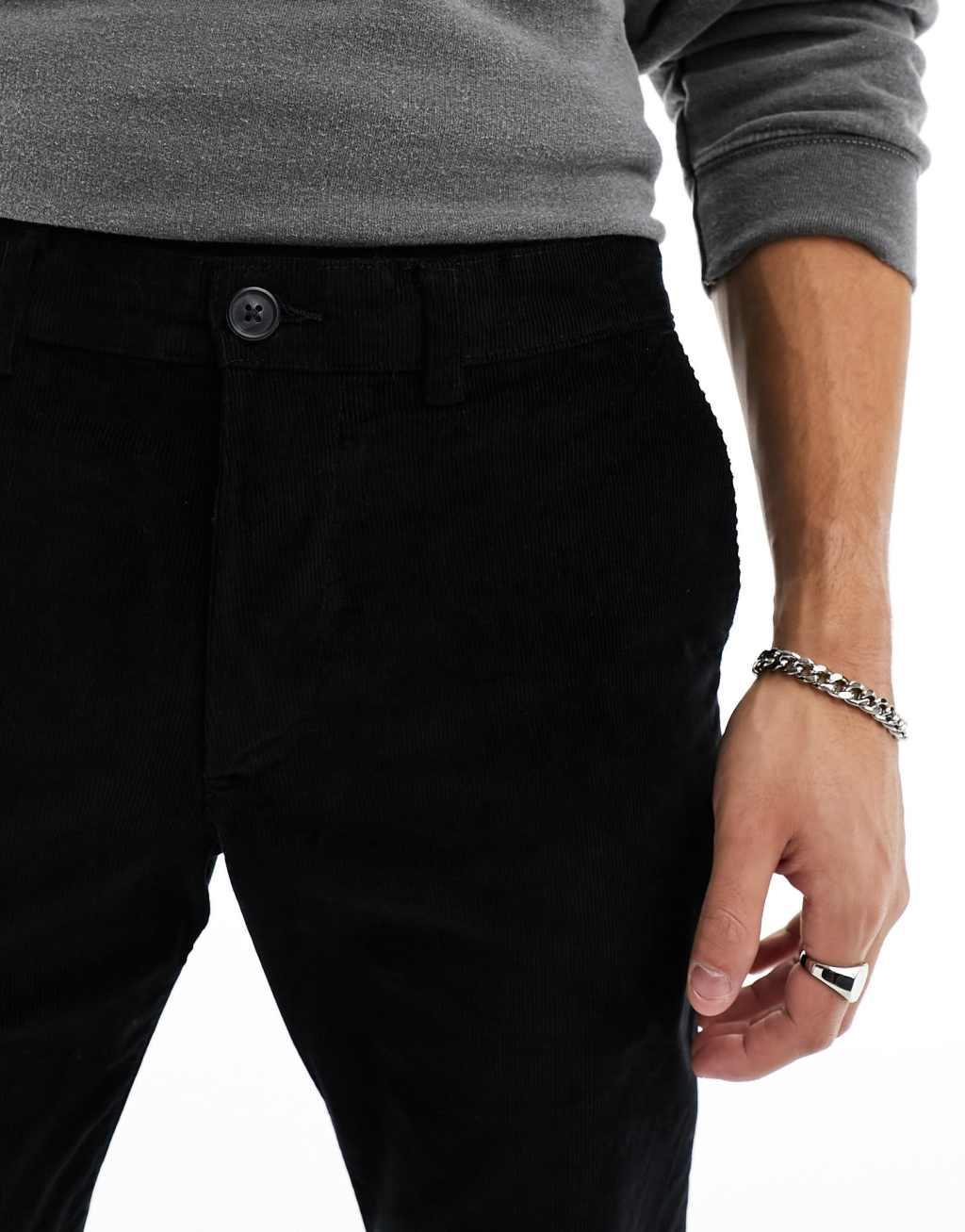 Selected Homme loose fit cord pants Product Image